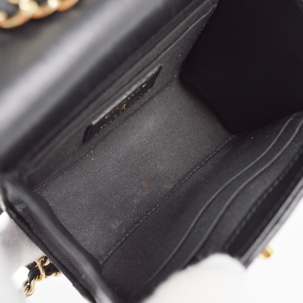 Chanel Pochette XX08111 Shoulder Bag - Black, Lambskin