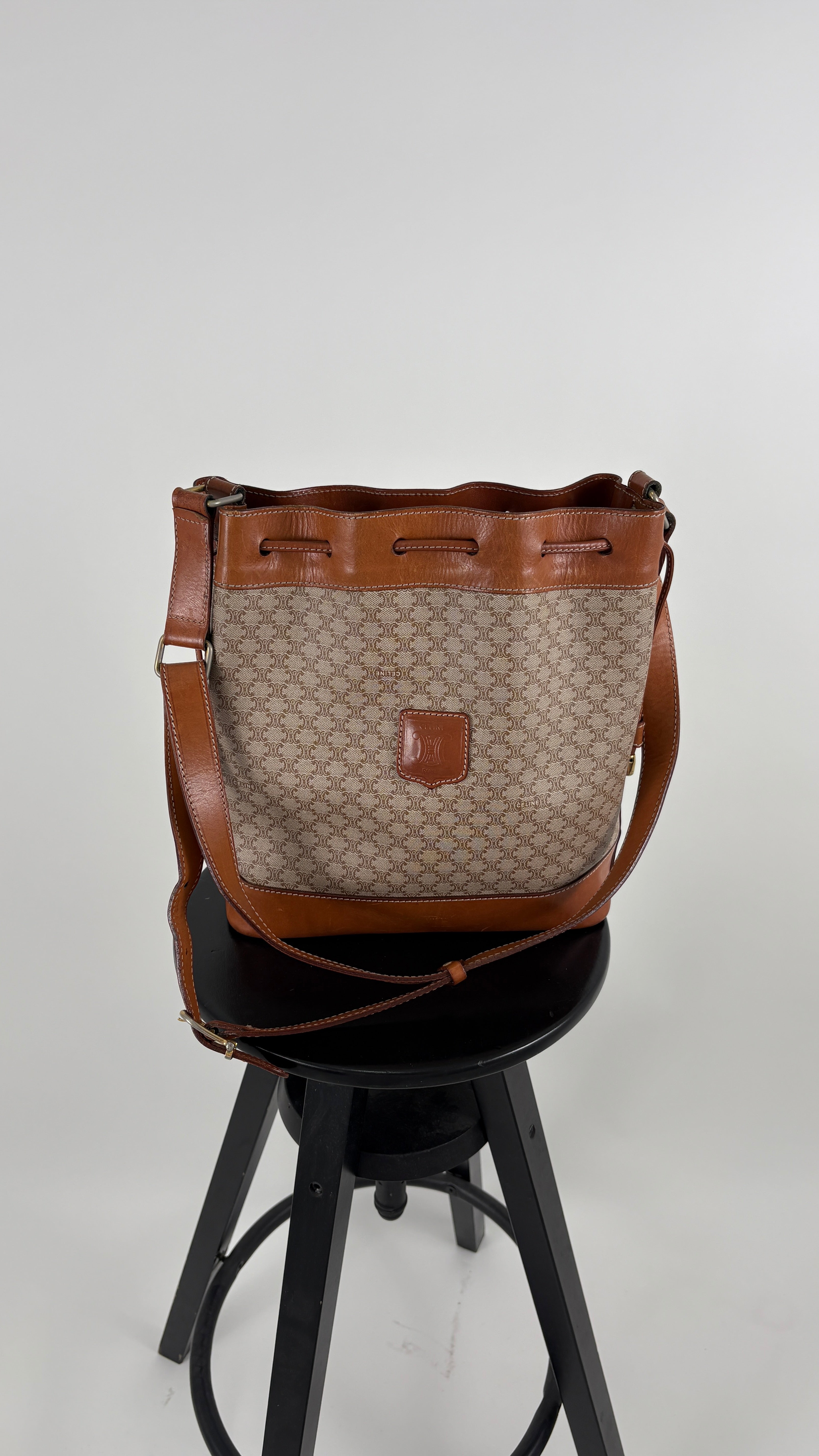 Celine Macadam Bucket Bag