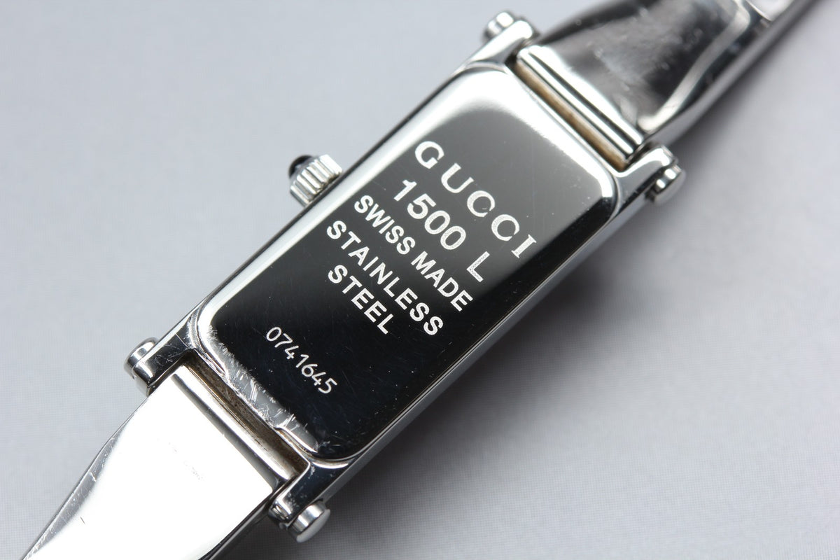 Gucci 1500L Wristwatch - Gold, Stainless Steel