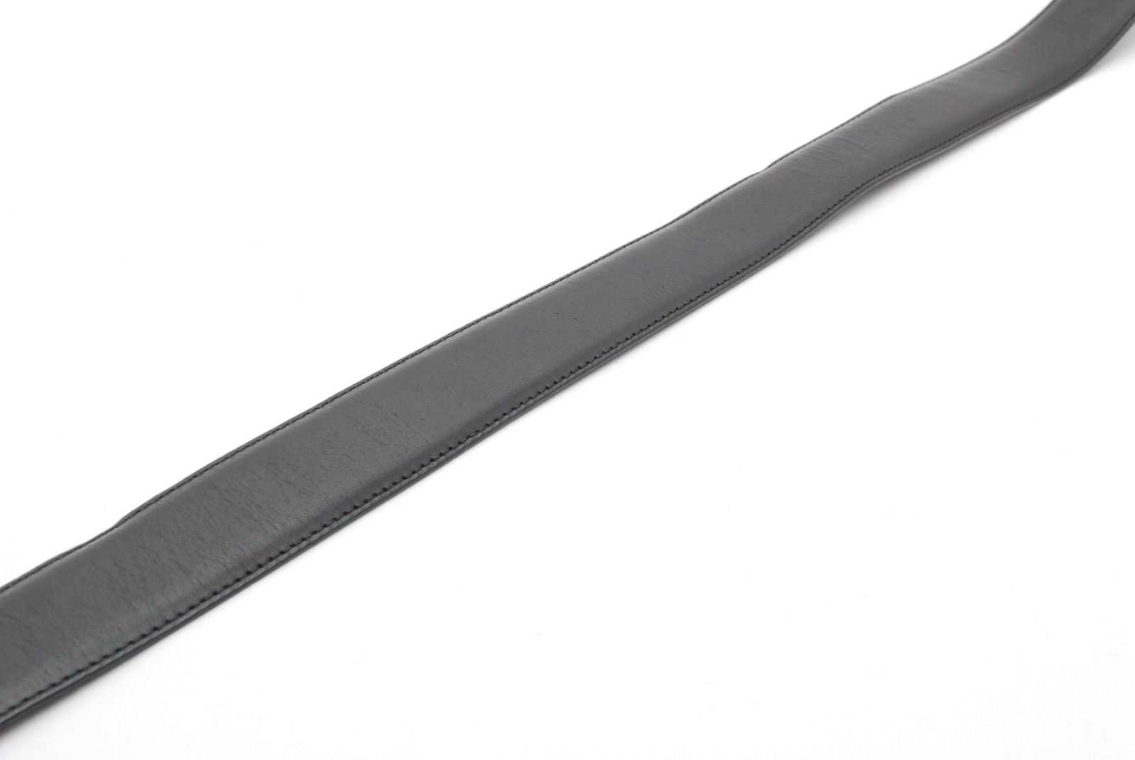 Saint Laurent Black Leather Belt