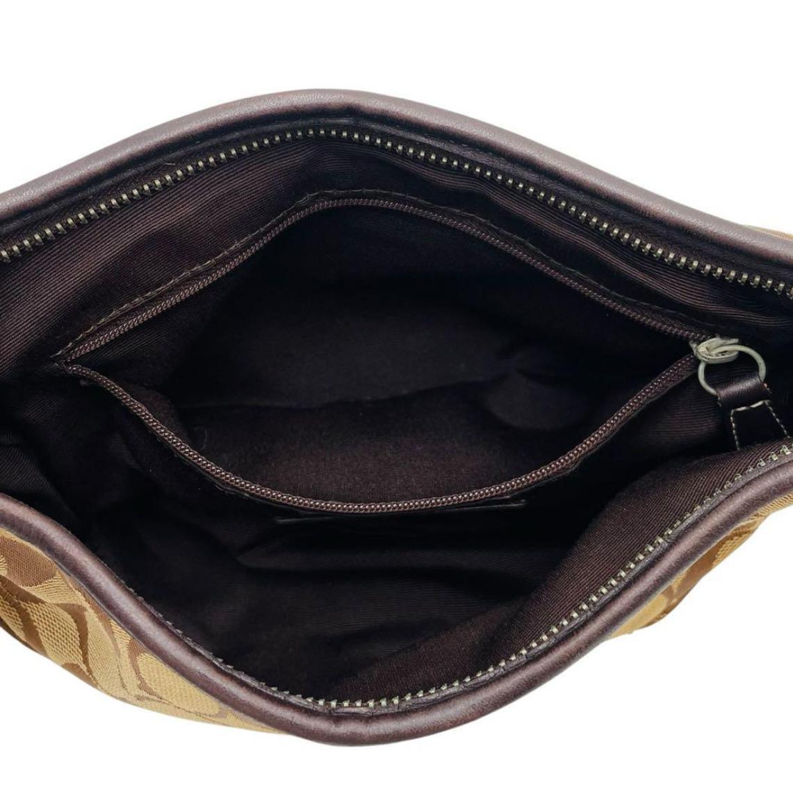 Coach Signature Brown Bag- Rare!