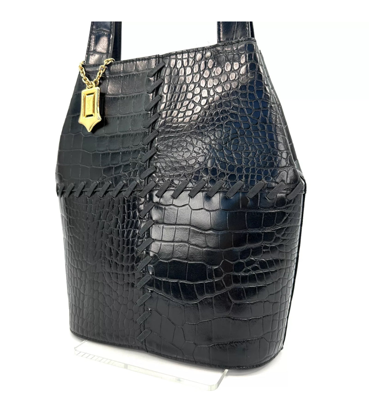 Saint Laurent Yves Saint Laurent Tote - Black, Leather