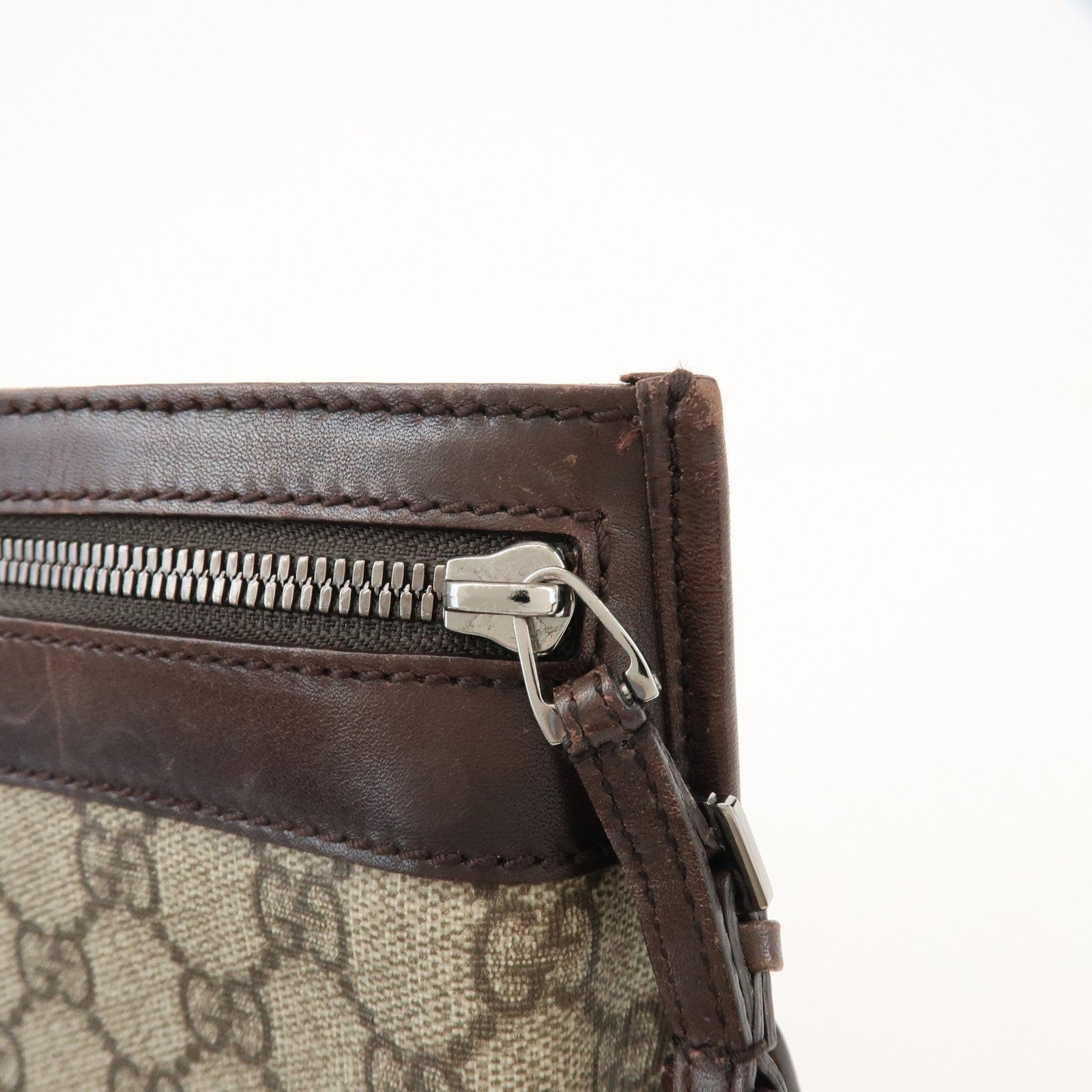 Gucci Shoulder Crossbody Bag - Brown, PVC Leather 