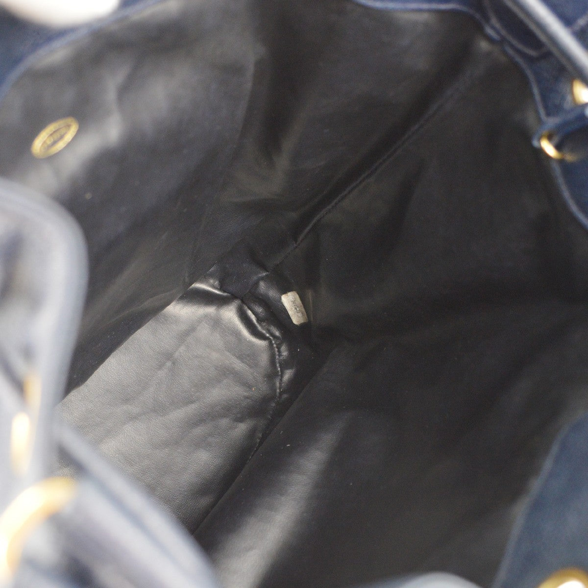 Chanel Bucket Shoulder Bag - Navy, Calfskin