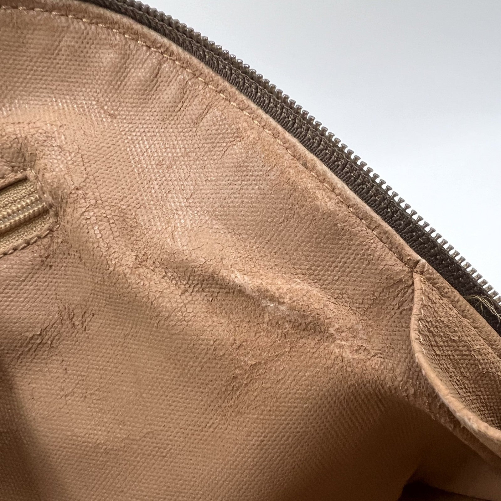 Gucci GG Supreme Hand Tote Bag - Beige Brown, PVC Leather