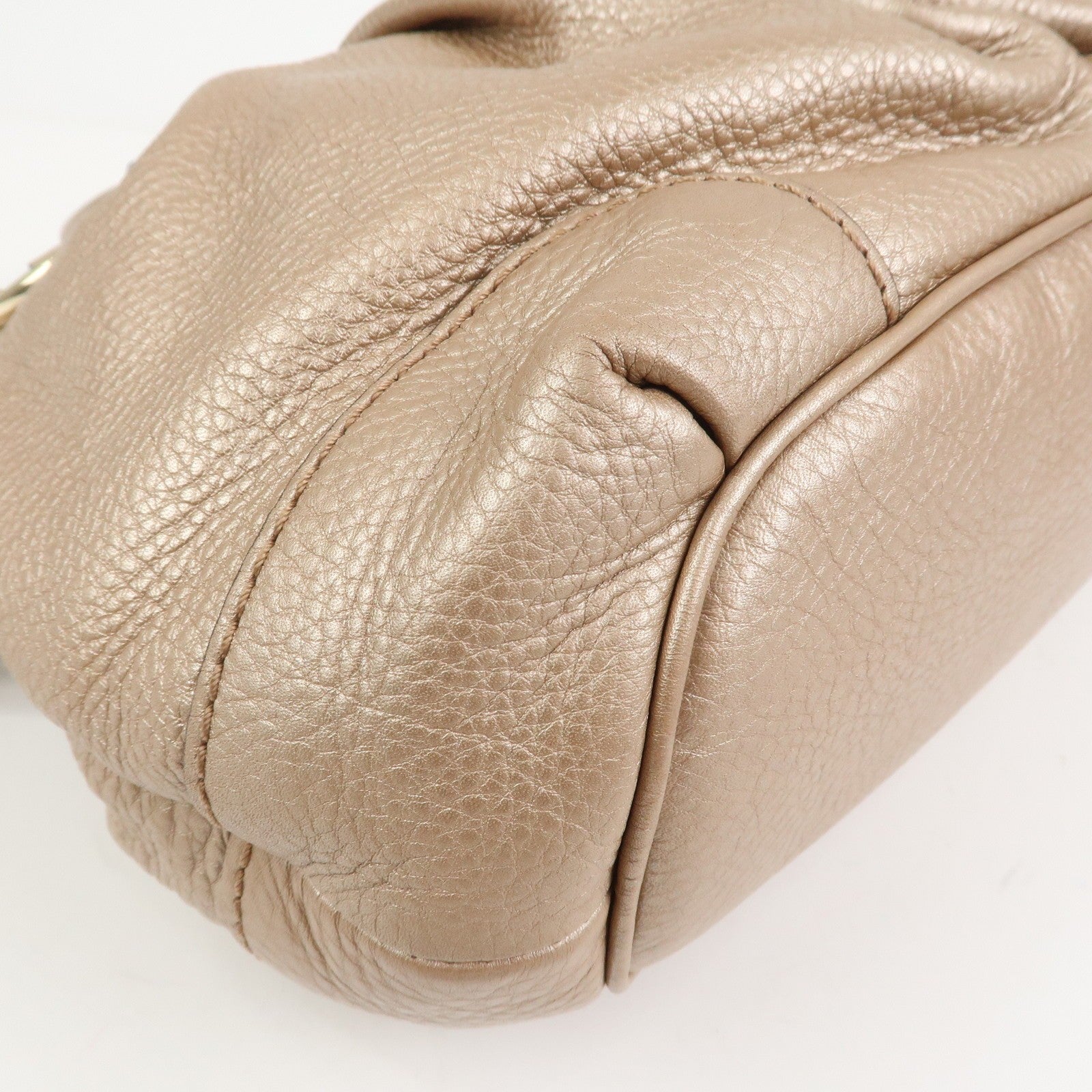 GUCCI Sukey Interlocking G Leather 2Way Bag Shoulder Bag