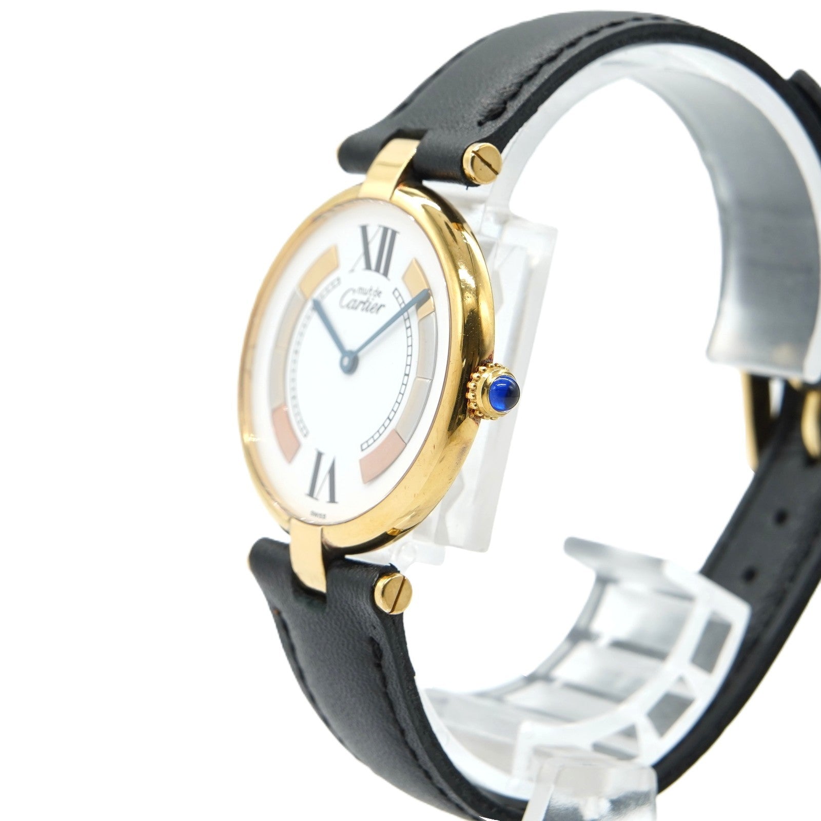 Cartier Must de Cartier Wristwatch - Gold, Stainless Steel
