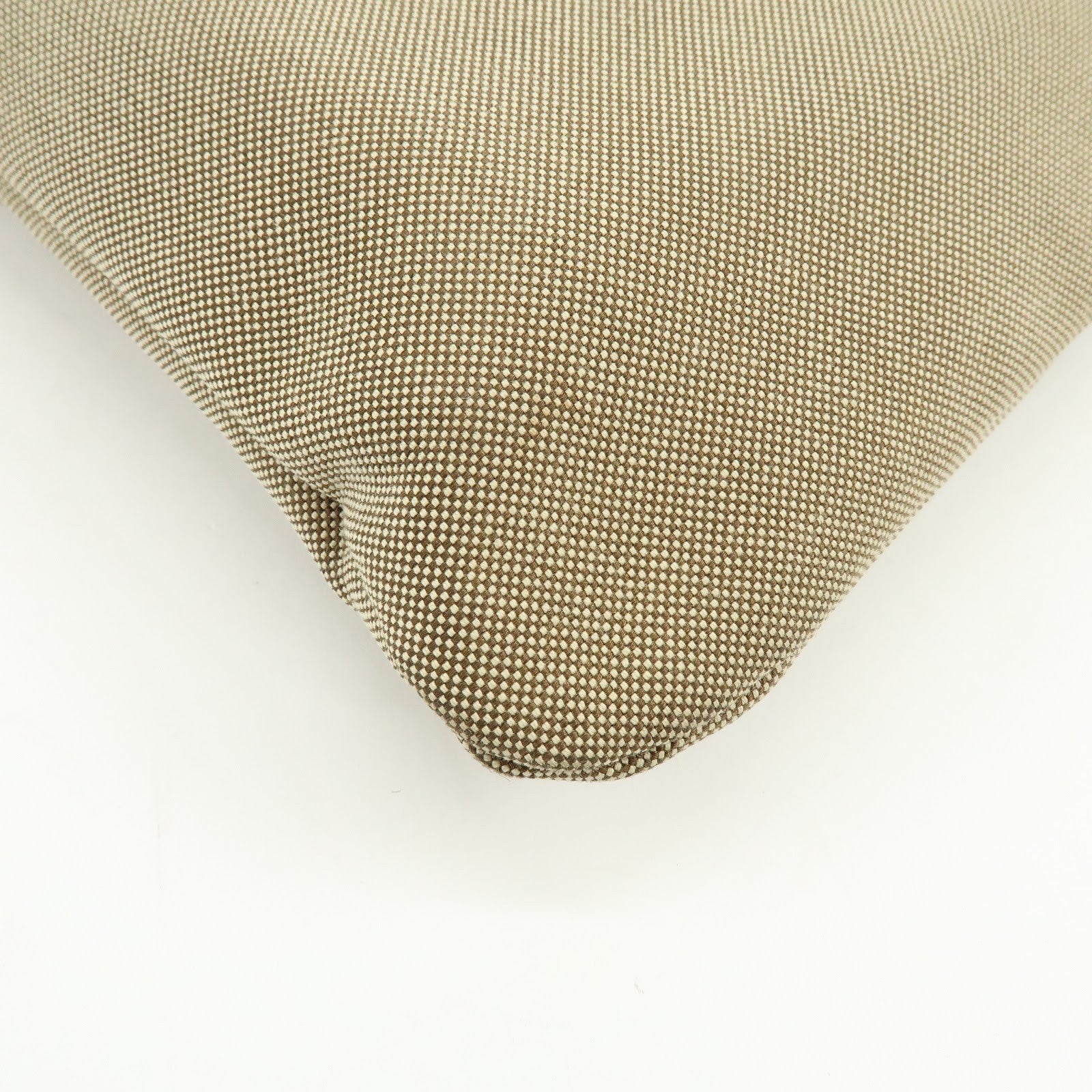 Prada Logo Jacquard Shoulder Bag - Beige, Leather