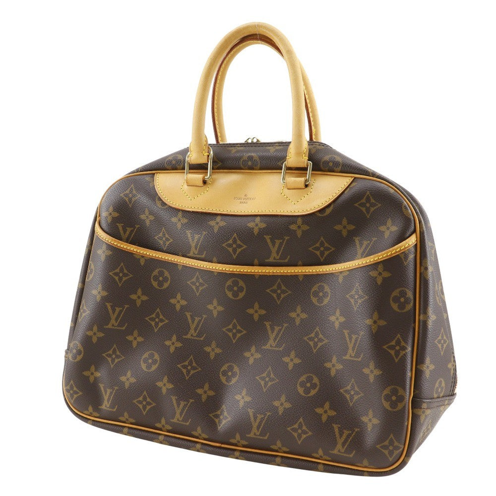 Louis Vuitton Deauville Handbag - Brown, Monogram Canvas- מגיע עם מנעול- Pre Order