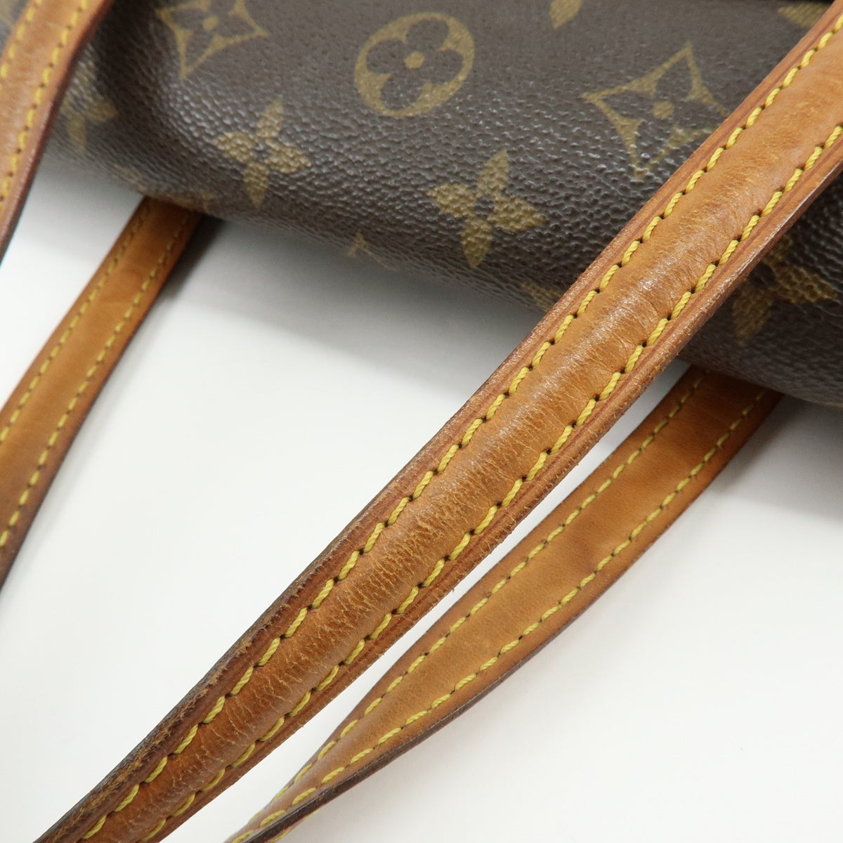 Louis Vuitton Monogram Canvas Sonatine Hand Bag Brown