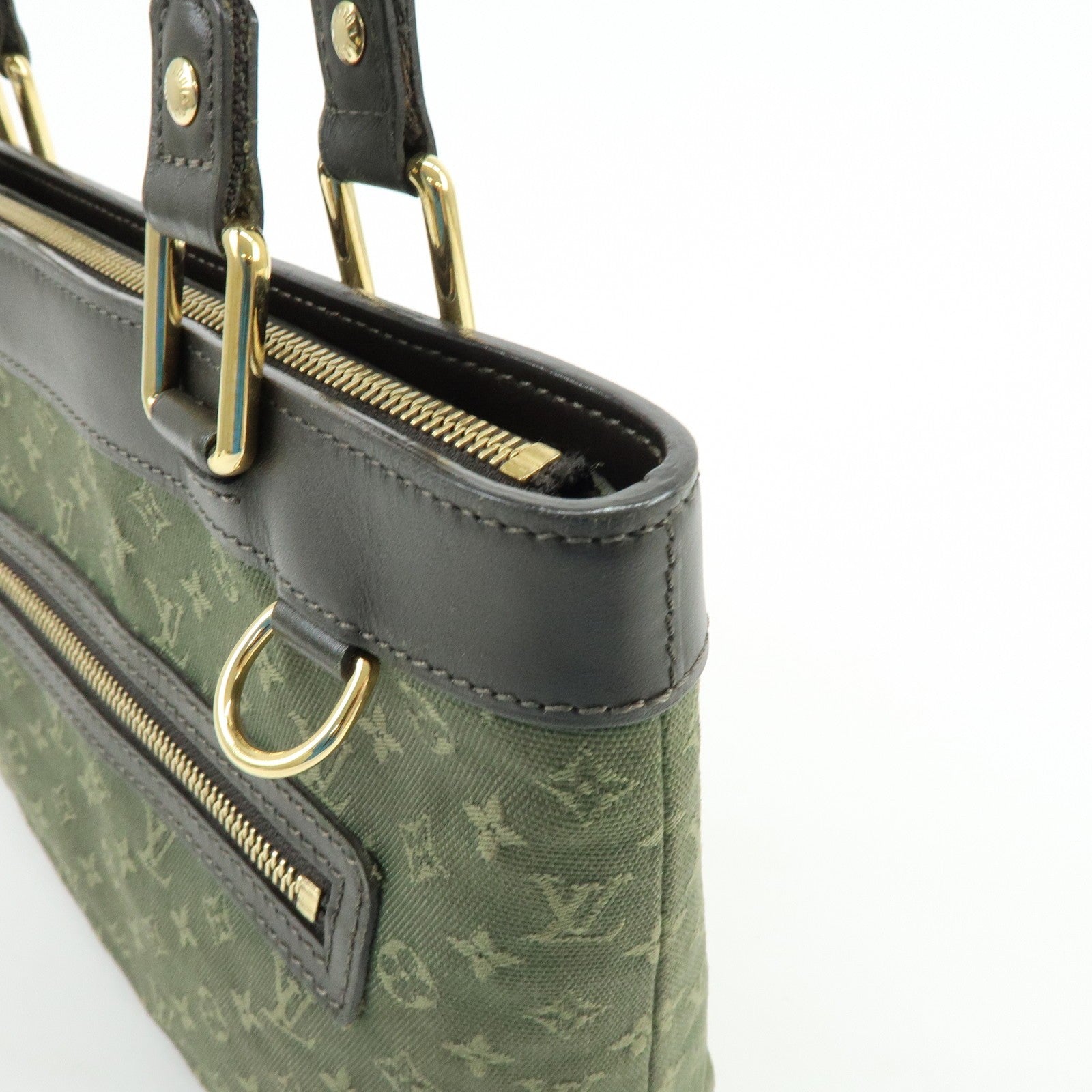 Louis Vuitton Monogram Mini Lucille PM Tote Bag - Khaki, Canvas