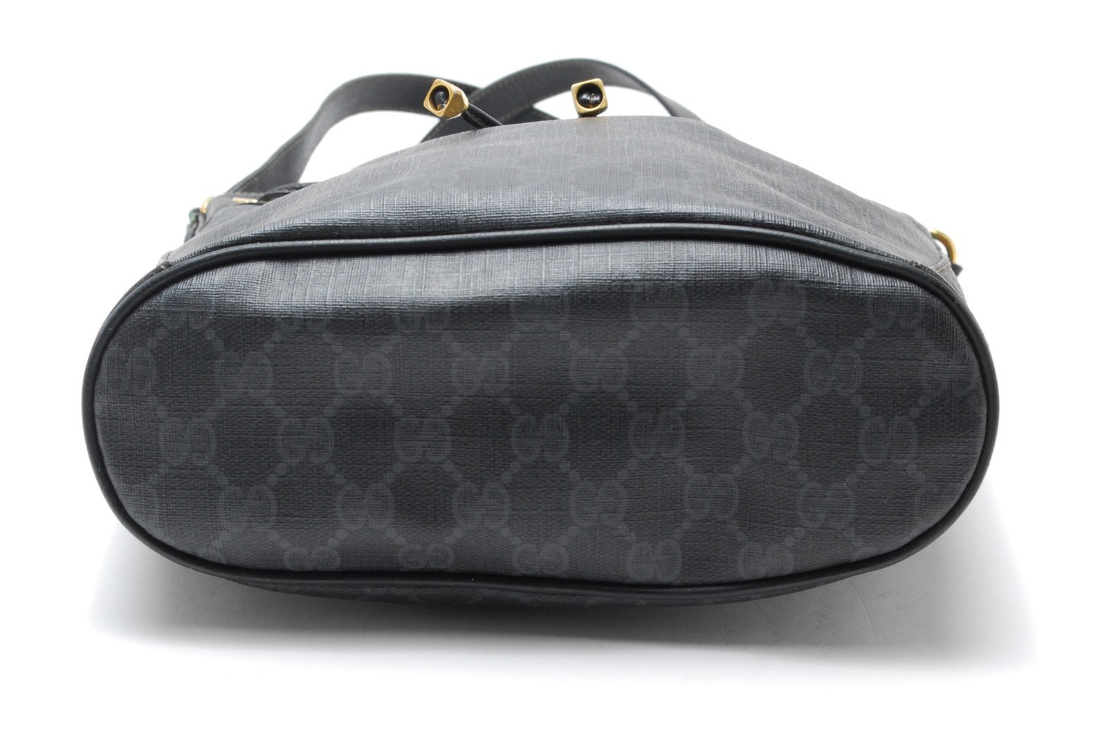 Gucci Sherry Line GG Shoulder Bag - Black, Leather 