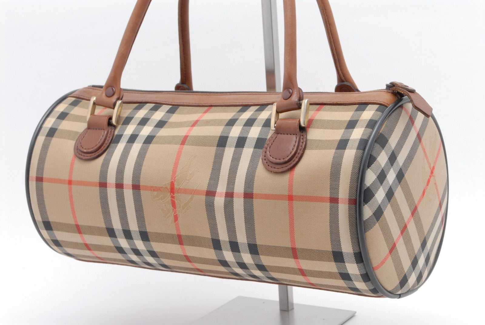 Burberry Nova Shoulder Bag - Brown, Canvas