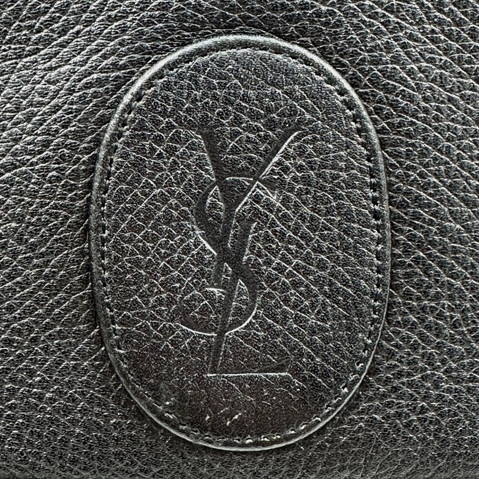 Saint Laurent Yves Clutch - Black, Leather