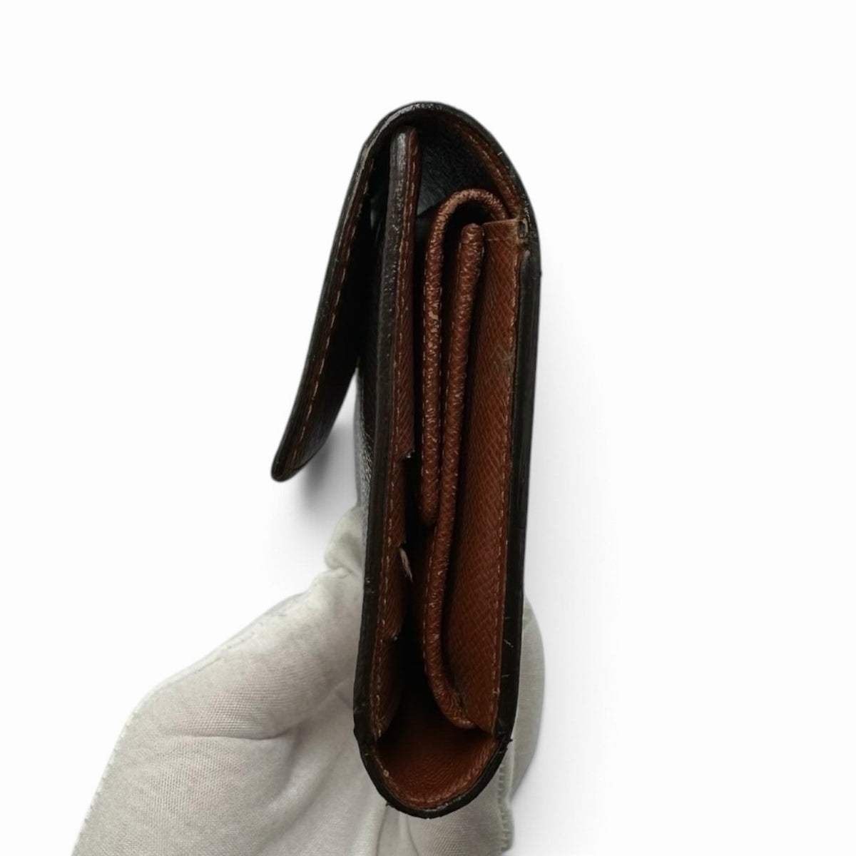 Louis Vuitton International Tri-fold Wallet - Brown, Leather, PVC