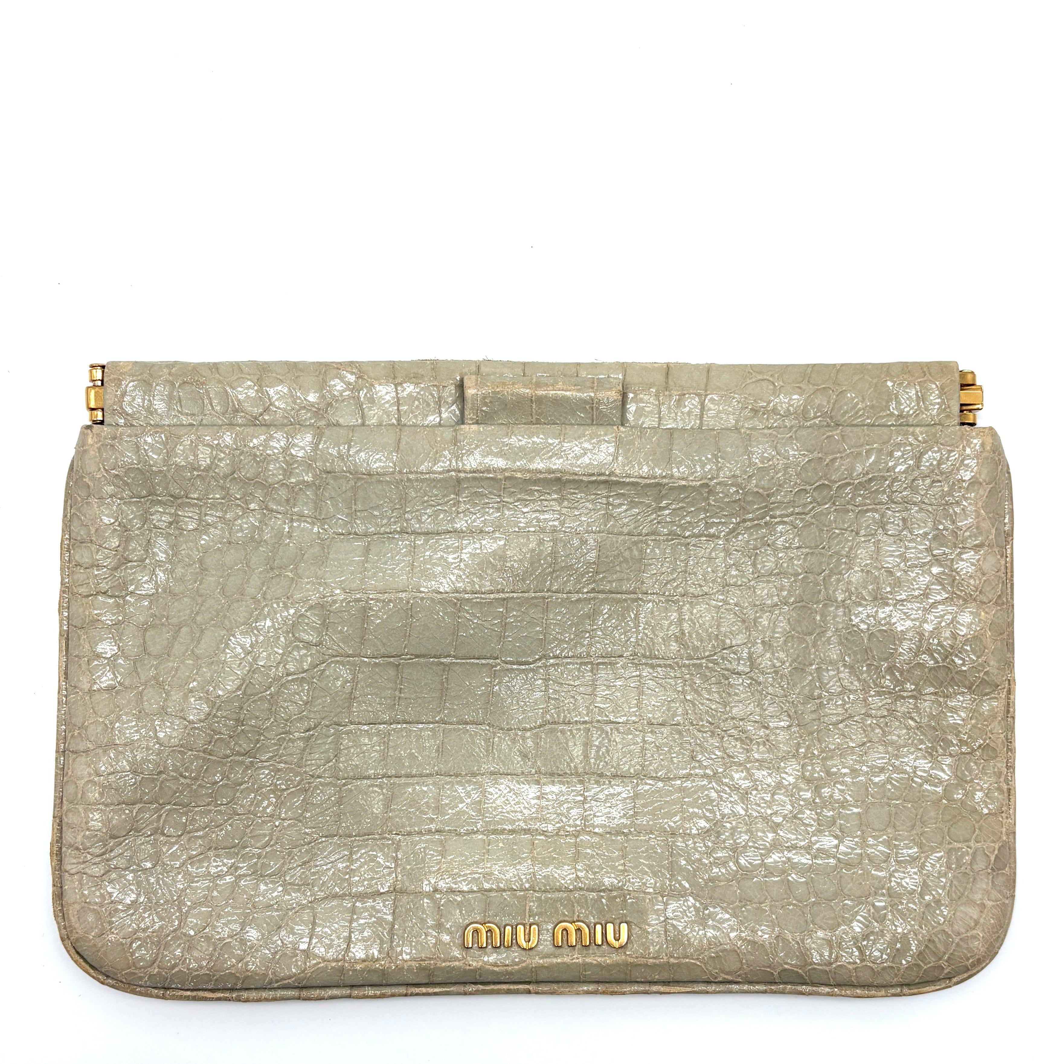 Miu Miu clutch vintage