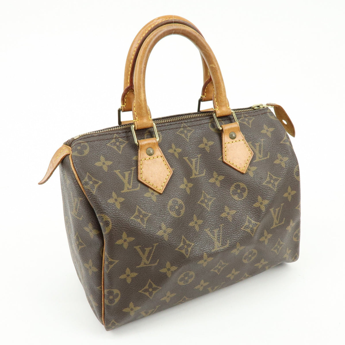 Louis Vuitton Speedy 25 Boston Bag - Brown, Monogram Canvas