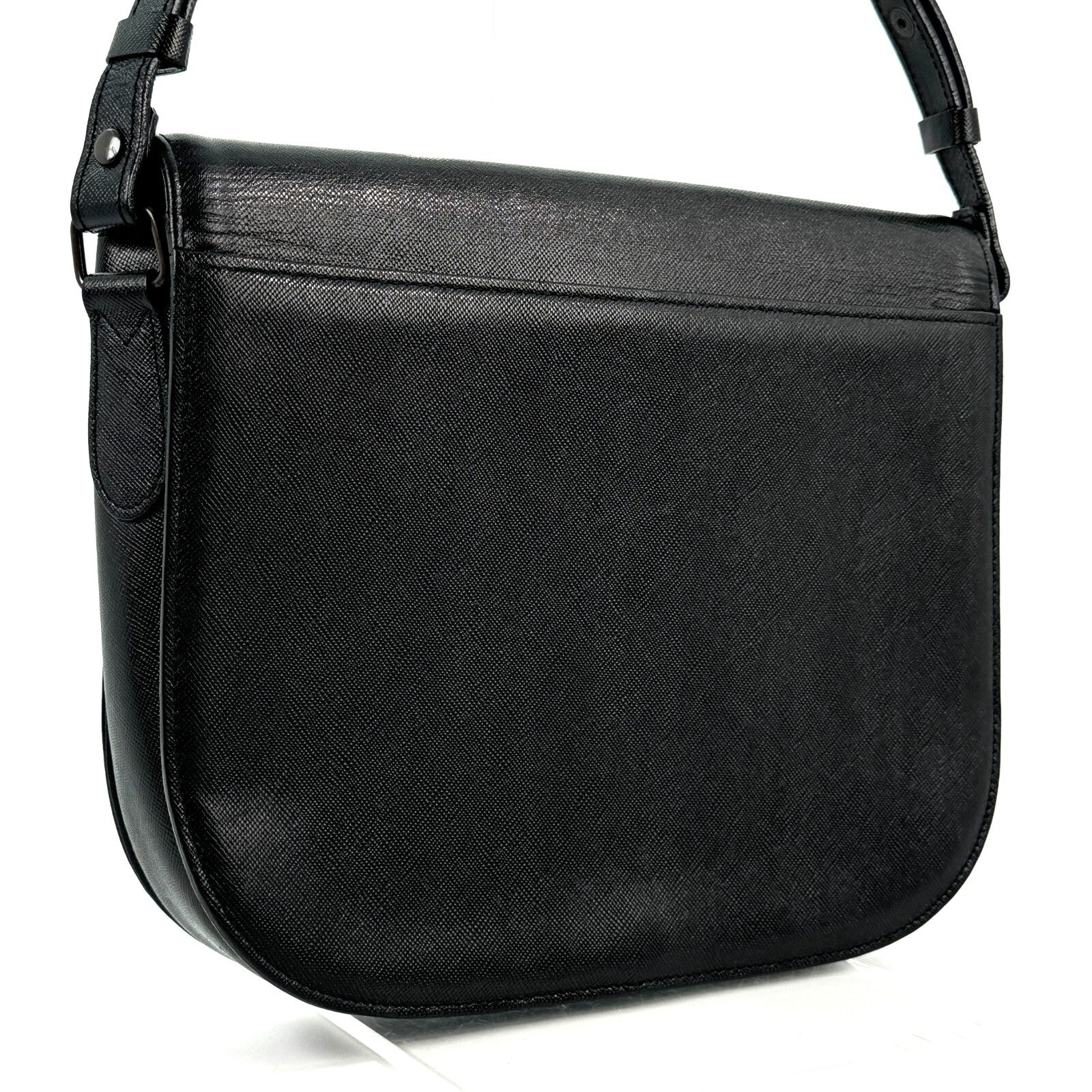 Saint Laurent YSL Shoulder Bag - Black, Leather