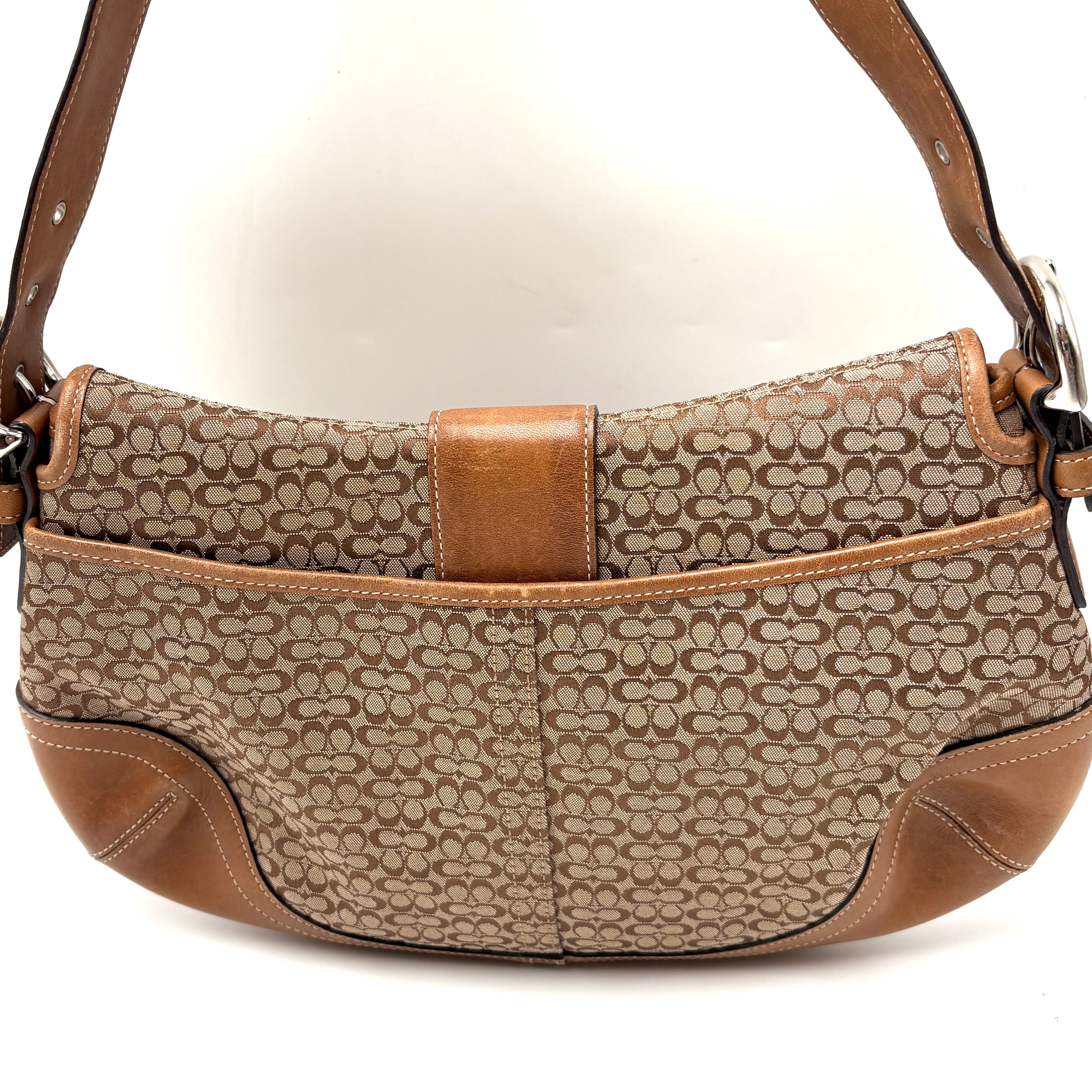 Coach Signature brown bag