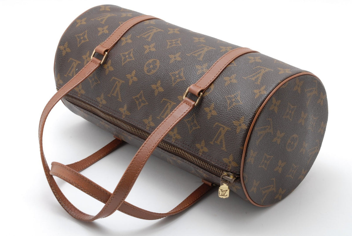 Louis Vuitton Papillon 30 Handbag - Brown, Leather