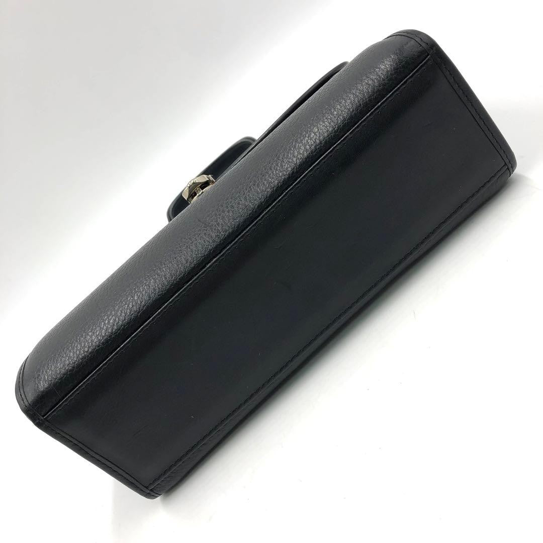 Burberry 2way Handbag - Black, Leather