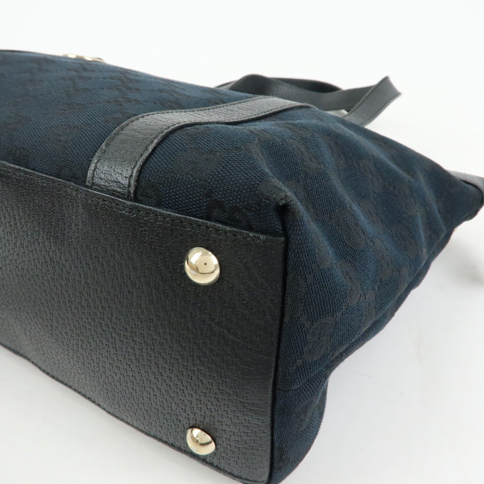 Gucci Abbey Tote Bag - Black, GG Canvas