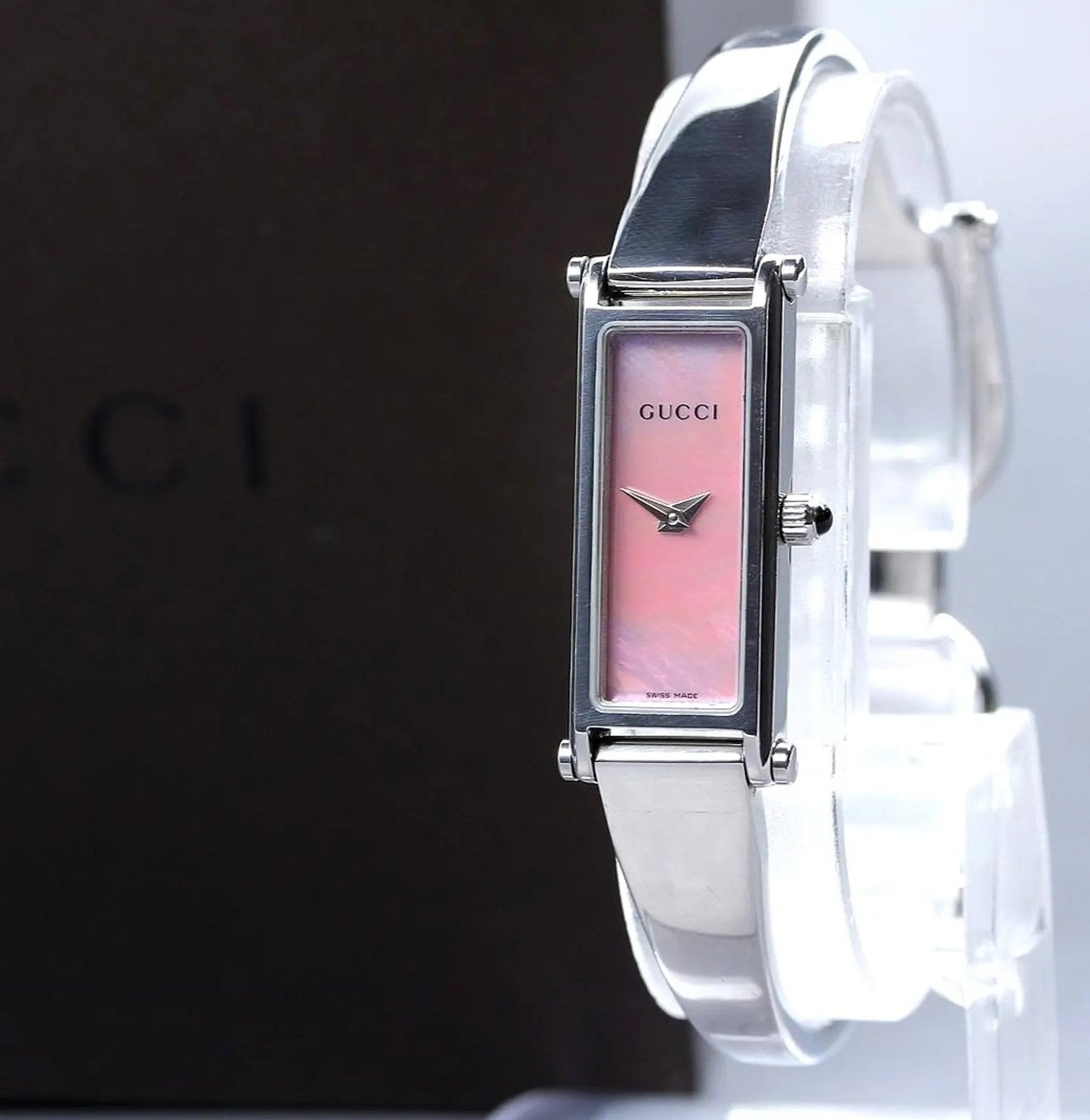 Gucci 1500L Women's Watch - Pink, Stainless Steel