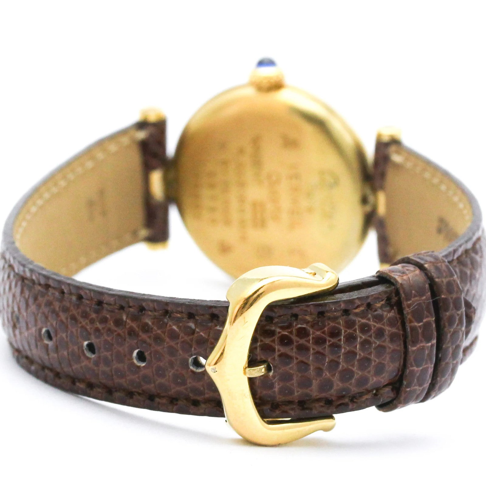 Cartier Must Vendome Wristwatch - Gold, Gold Plated