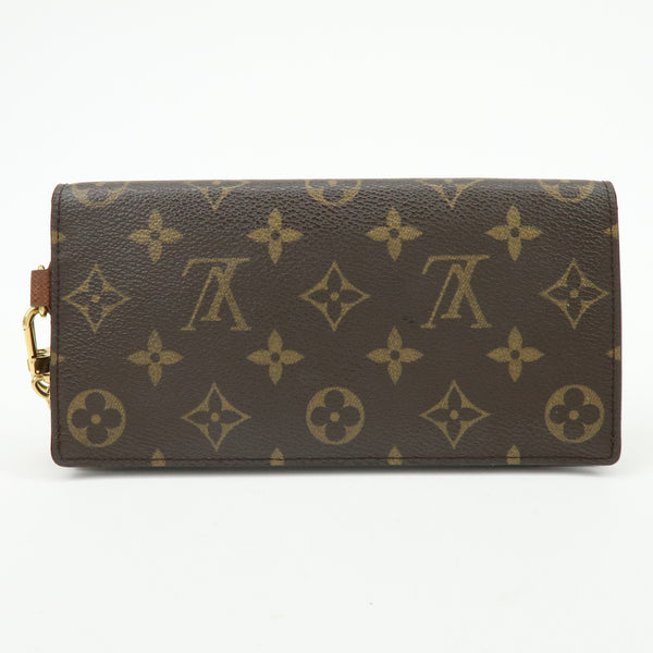 Louis Vuitton Portefeuille Accordion Long Wallet - Brown, Canvas
