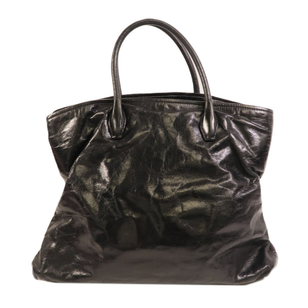 Miu Miu SHW Vitello Shine 2way Shoulder Bag - Black, Calfskin Leather