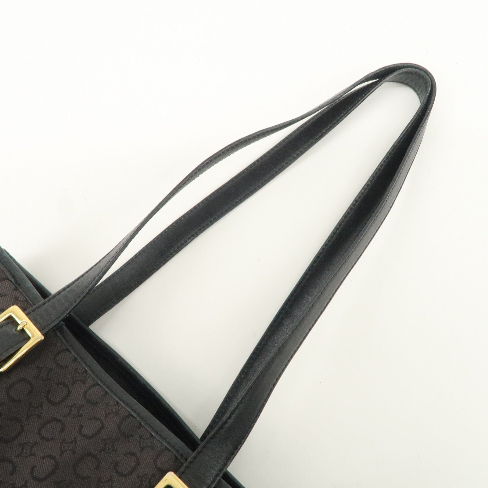 Celine C Macadam Tote Bag - Black, Canvas 