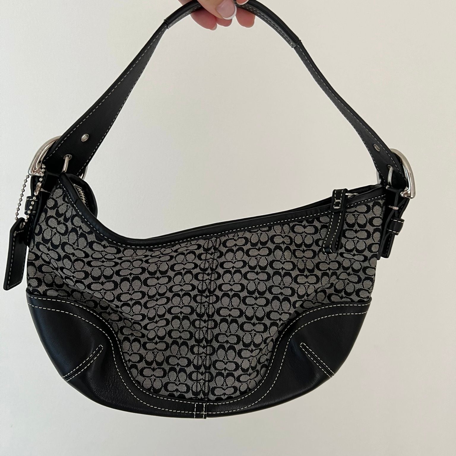 Coach Signature Black Bag