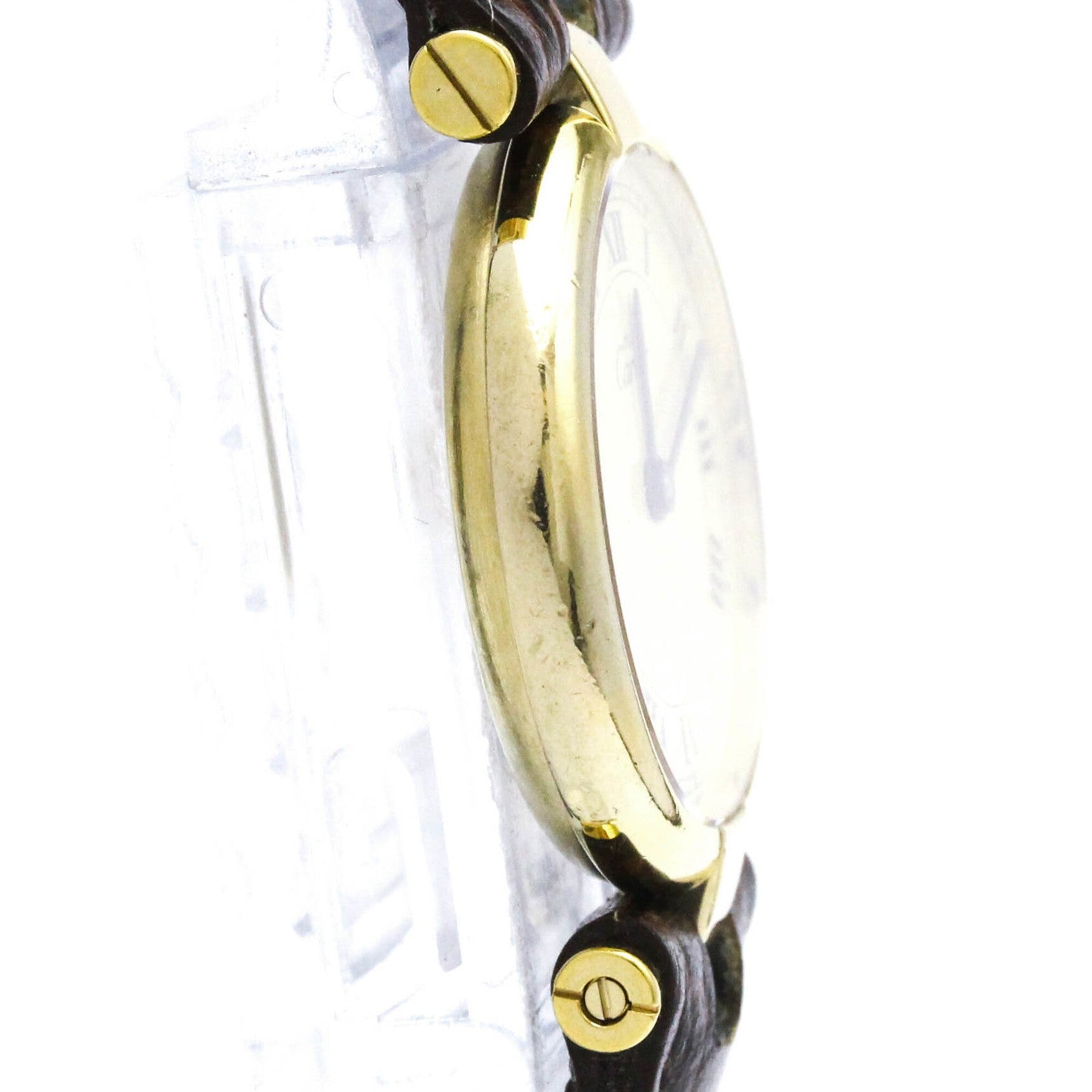 Cartier Must Vendome Wristwatch - Gold, Gold Plated