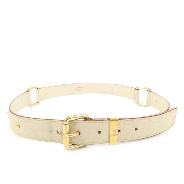 Louis Vuitton Ceinture Suhari Belt - Blanc, Leather 