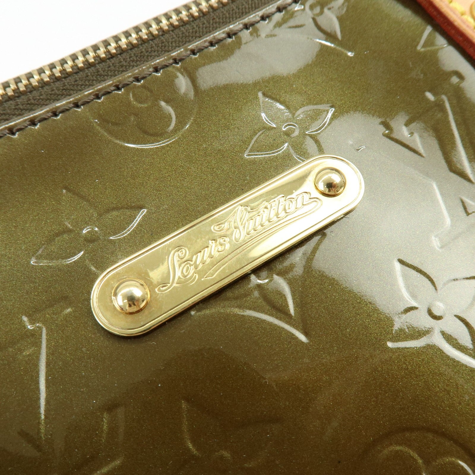Louis Vuitton Tote Bag - Vert Bronze, Monogram Vernis