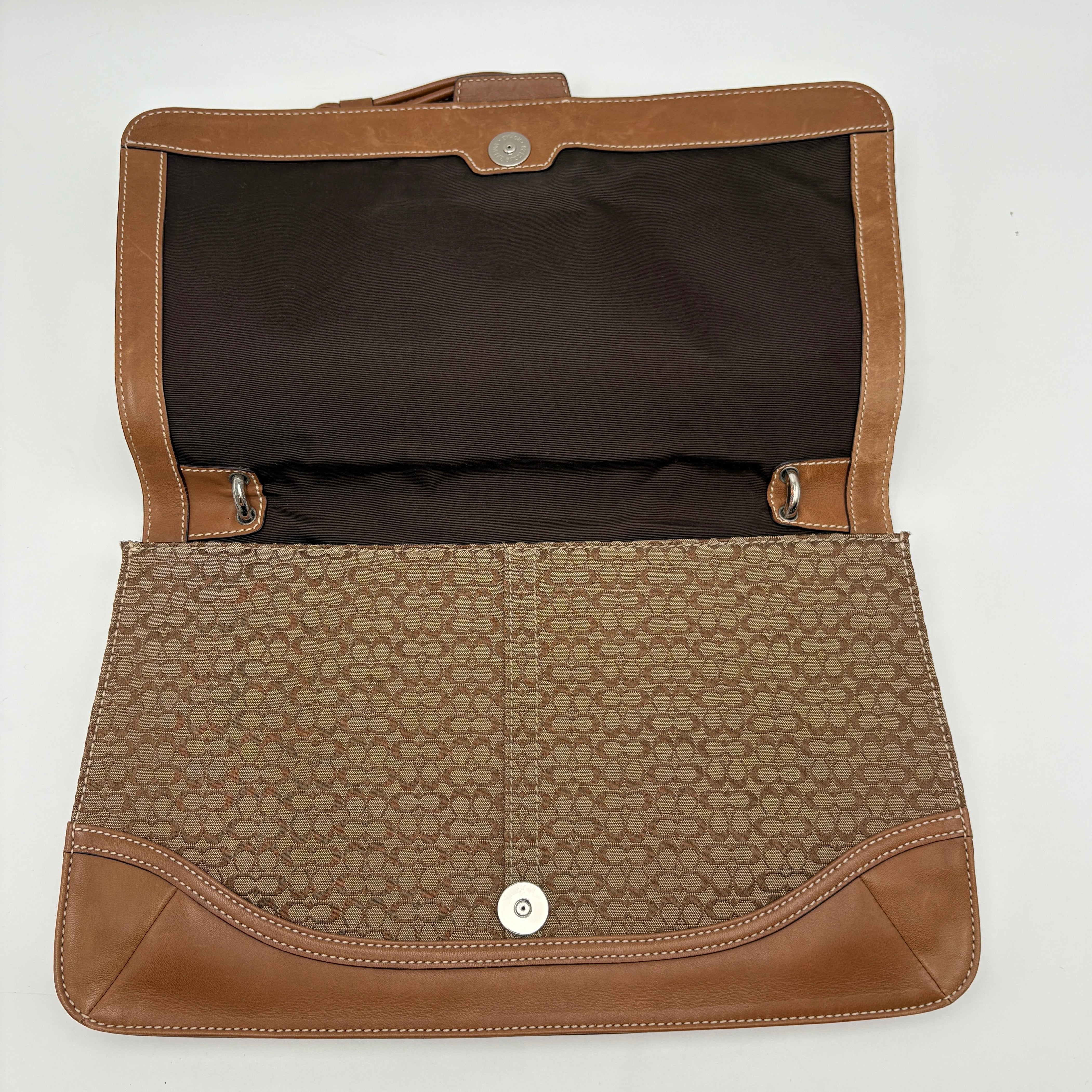 Coach Signature Brown bag