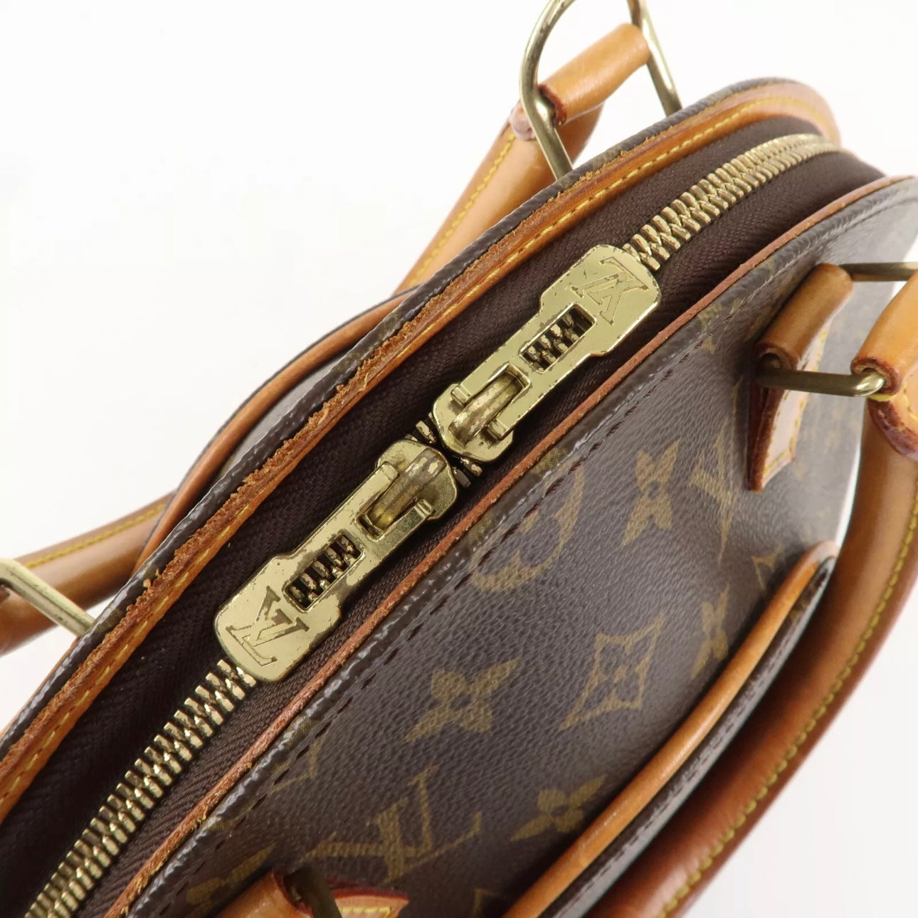 Louis Vuitton Monogram Ellipse PM Hand Bag Brown