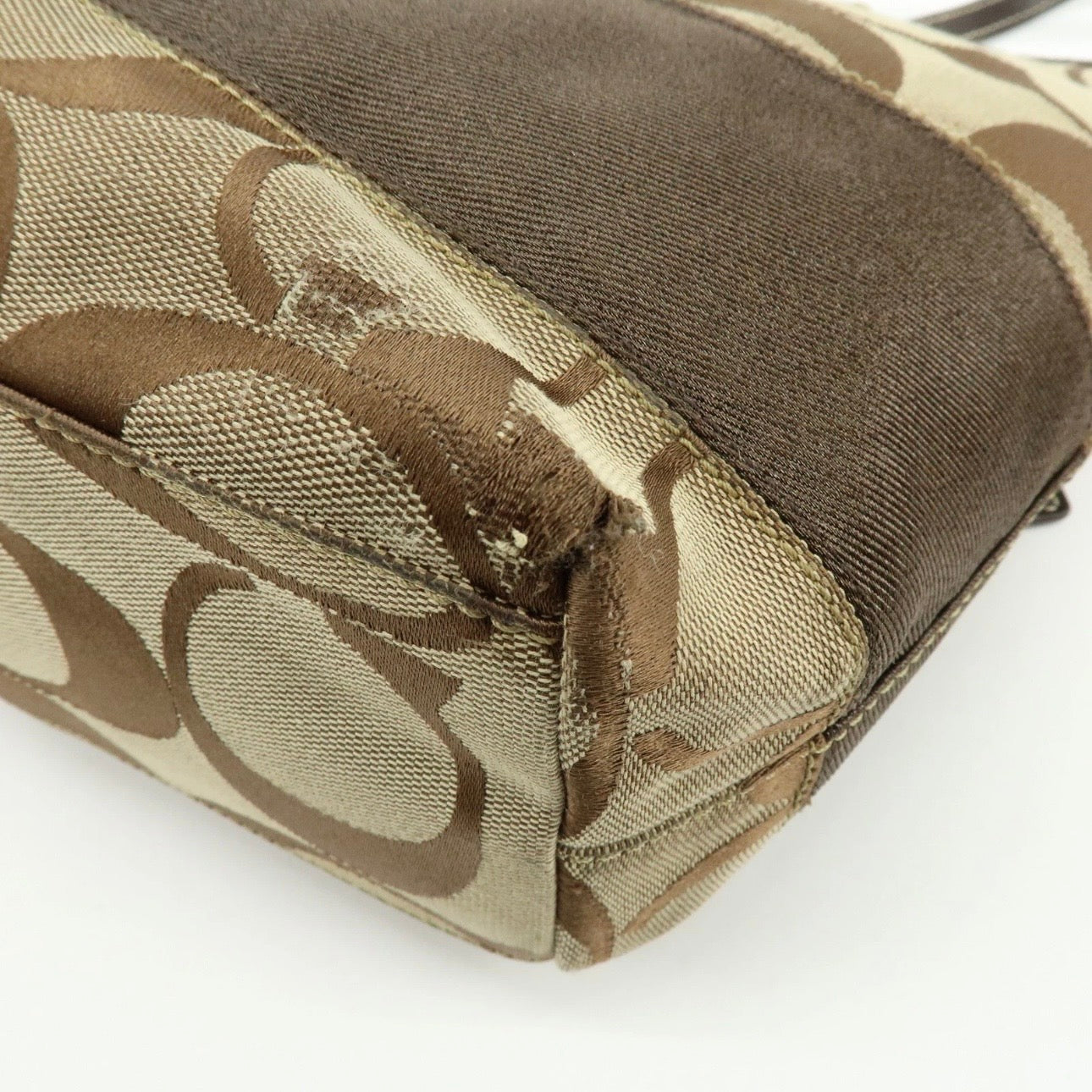 Coach Signature Brown Tote Bag