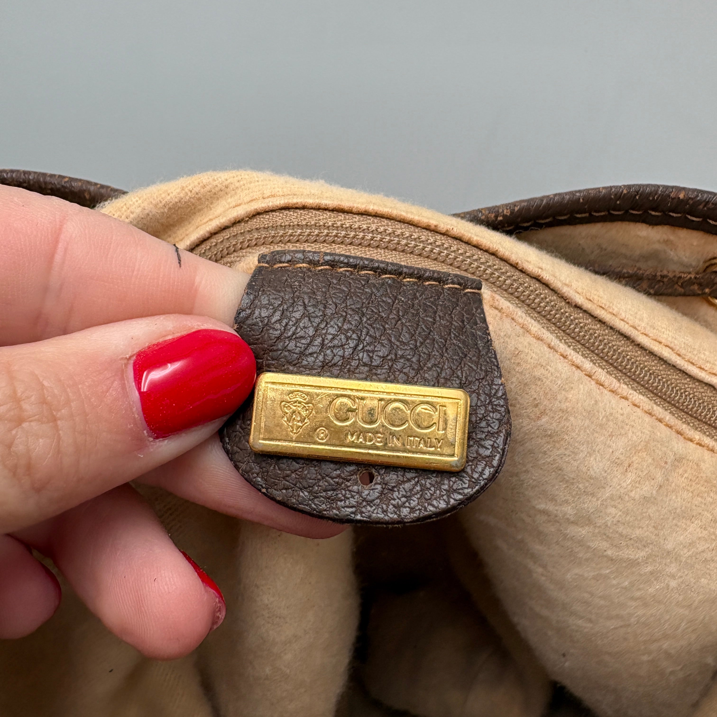 Gucci Sherry line bucket bag