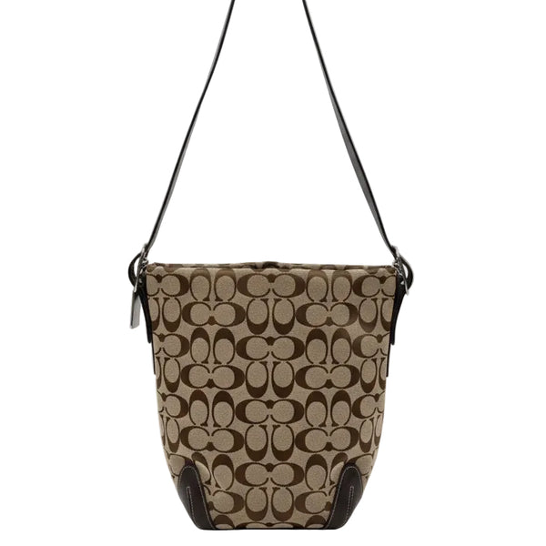 Coach Signature brown bag