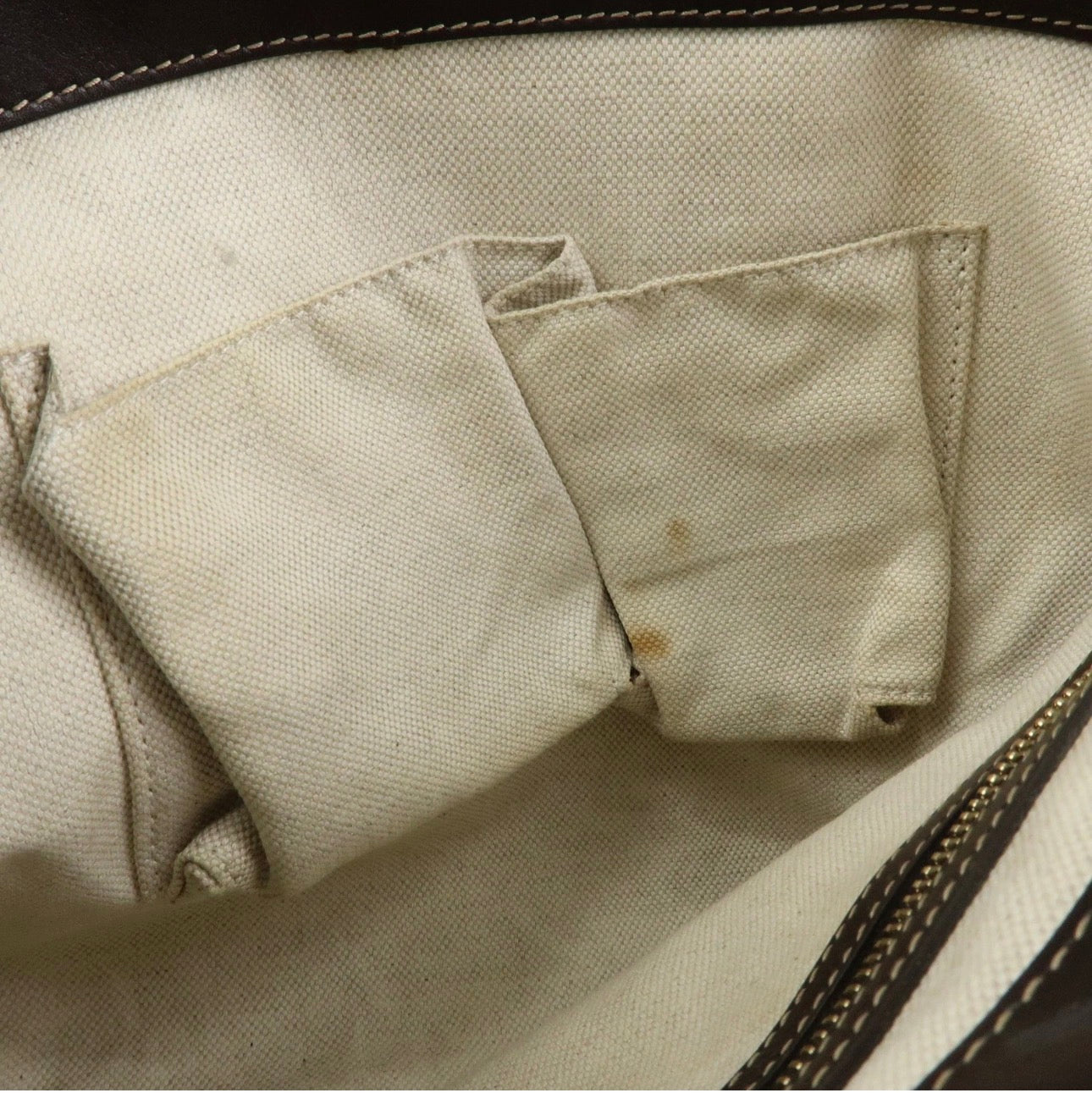 GUCCI Interlocking G Lovely Heart Canvas Tote Bag Beige