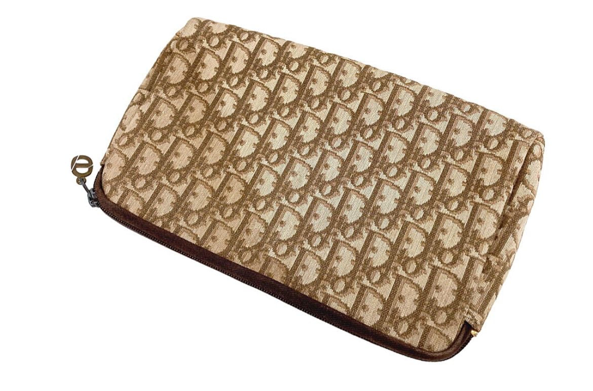 Dior vintage brown clutch