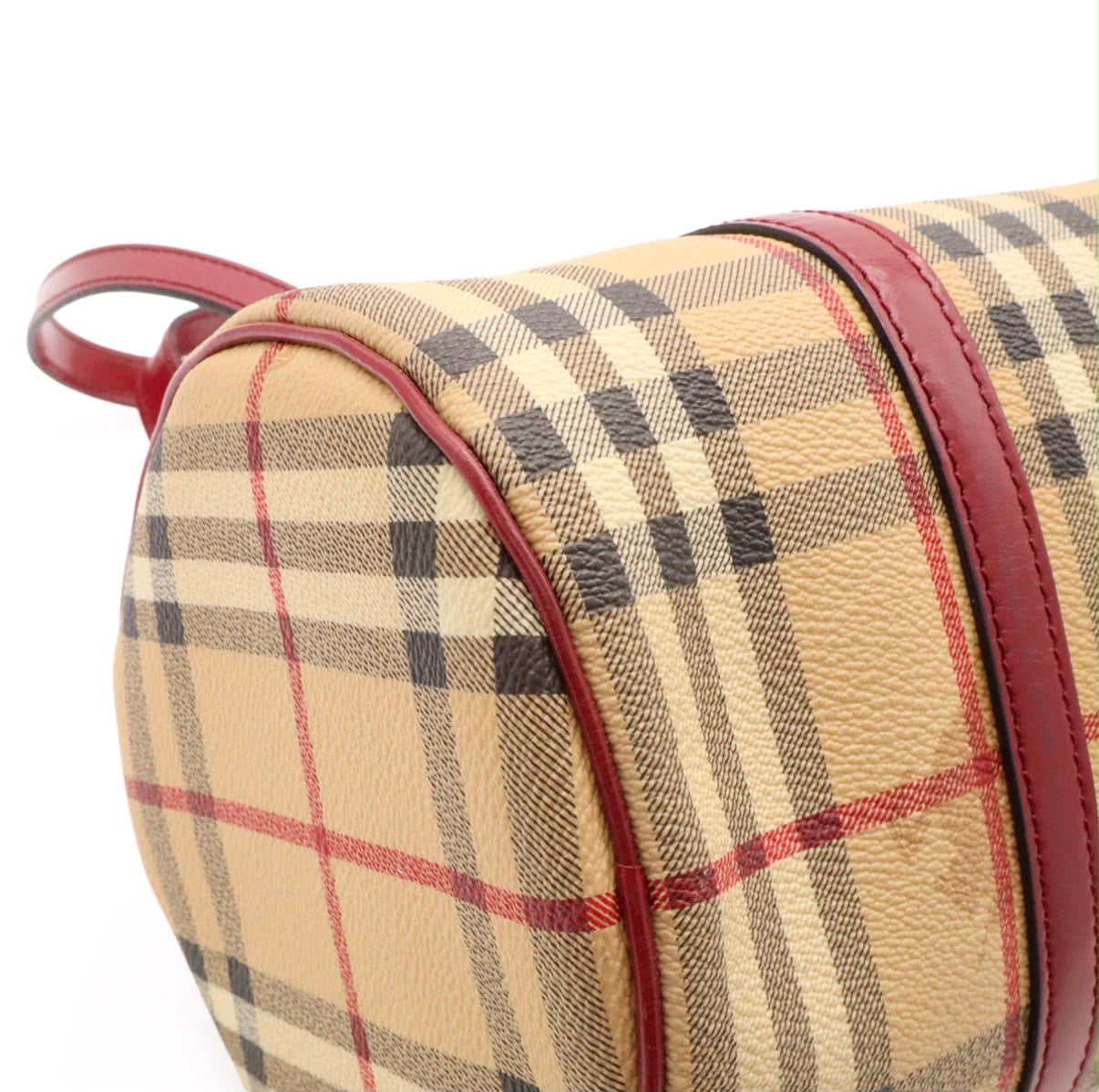 Burberry round bag- red- קשה מאד להשגה!
