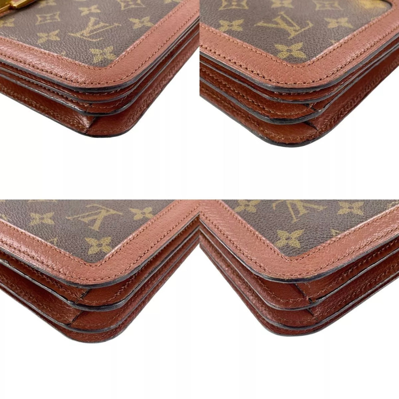 Louis Vuitton Rond Point Leather Brown Shoulder bag