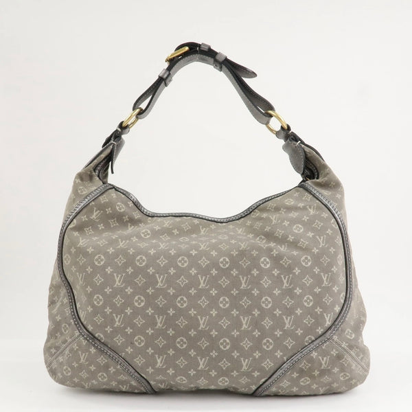 Louis Vuitton Monogram Mini Lin Manon MM ShoulderBag Platine