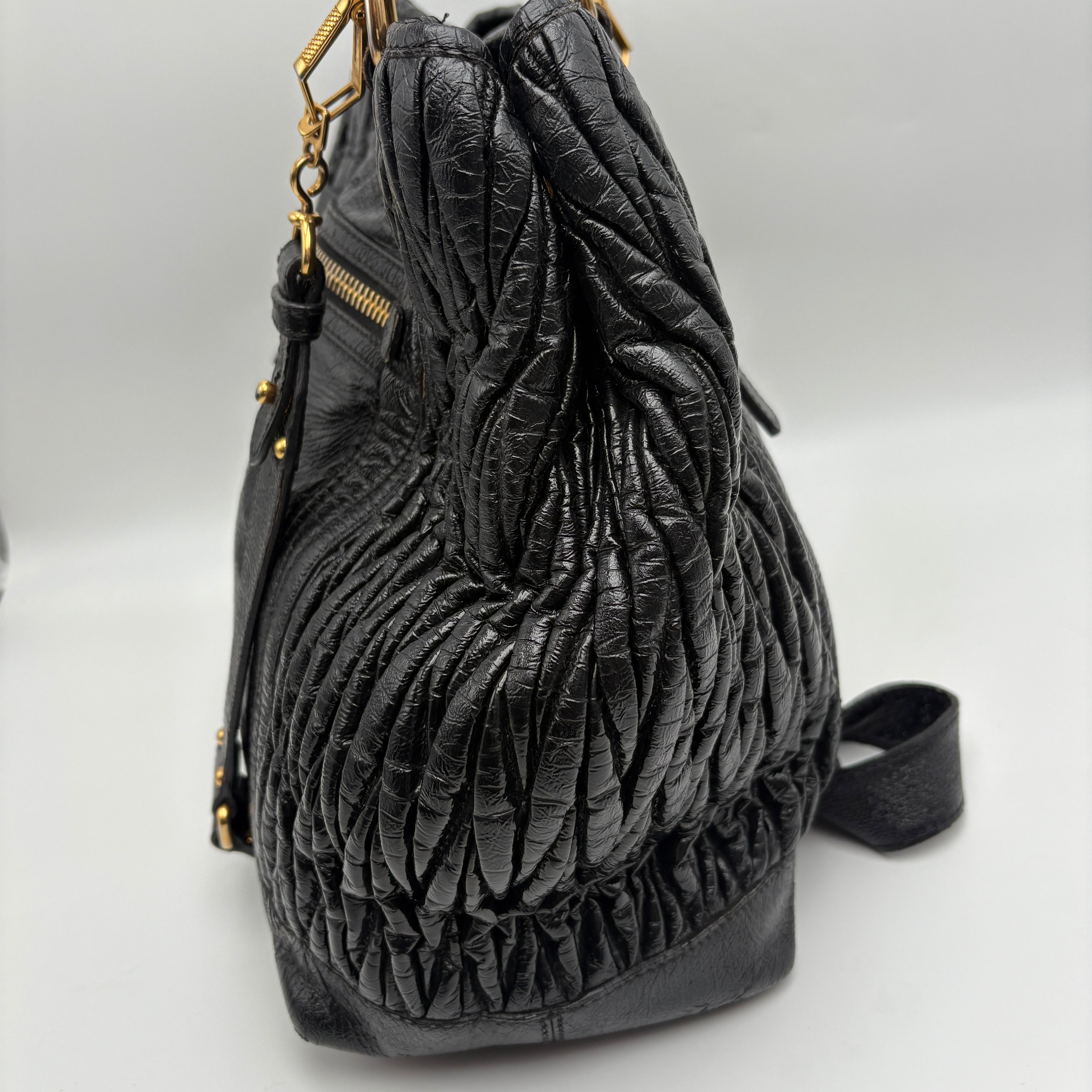 Miu Miu Leather Hand & Crossbody bag