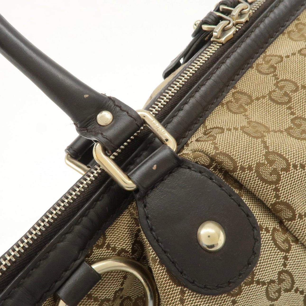 GUCCI Sukey Canvas - Brown GG Canvas