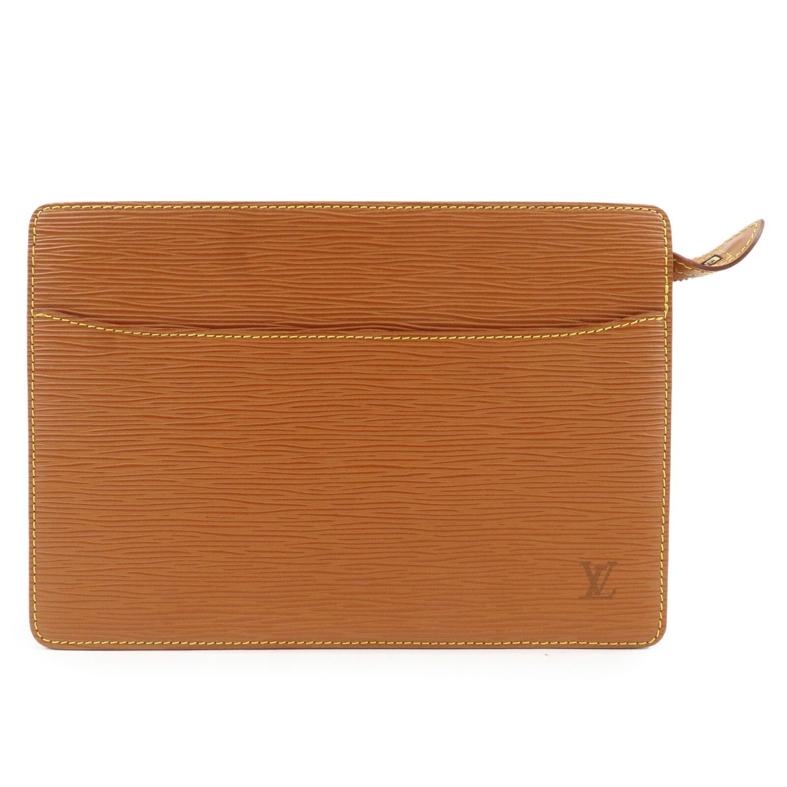 Louis Vuitton Clutch Bag - Zipang Gold, Epi Leather