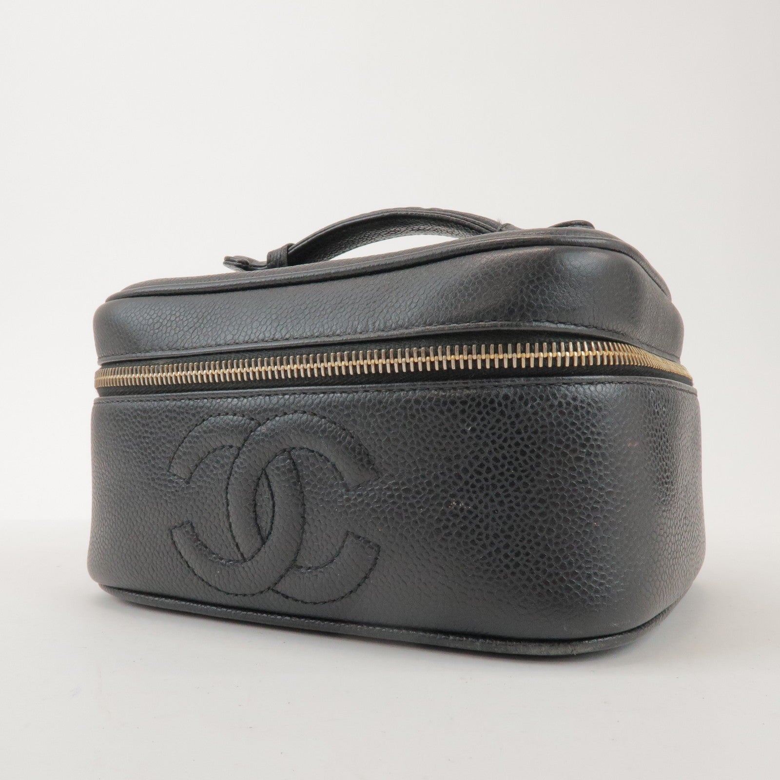 Chanel Vanity Bag - Black, Caviarskin