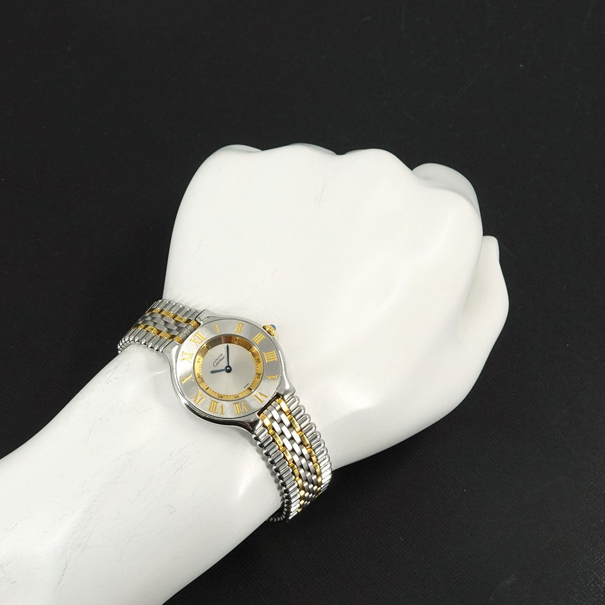 Cartier Must 21 W10072F4 Watch - Silver, Stainless steel,YGP